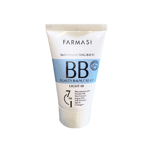 کرم پودر BB فار-ما-سی شماره 01 حجم 50 میلی لیتر