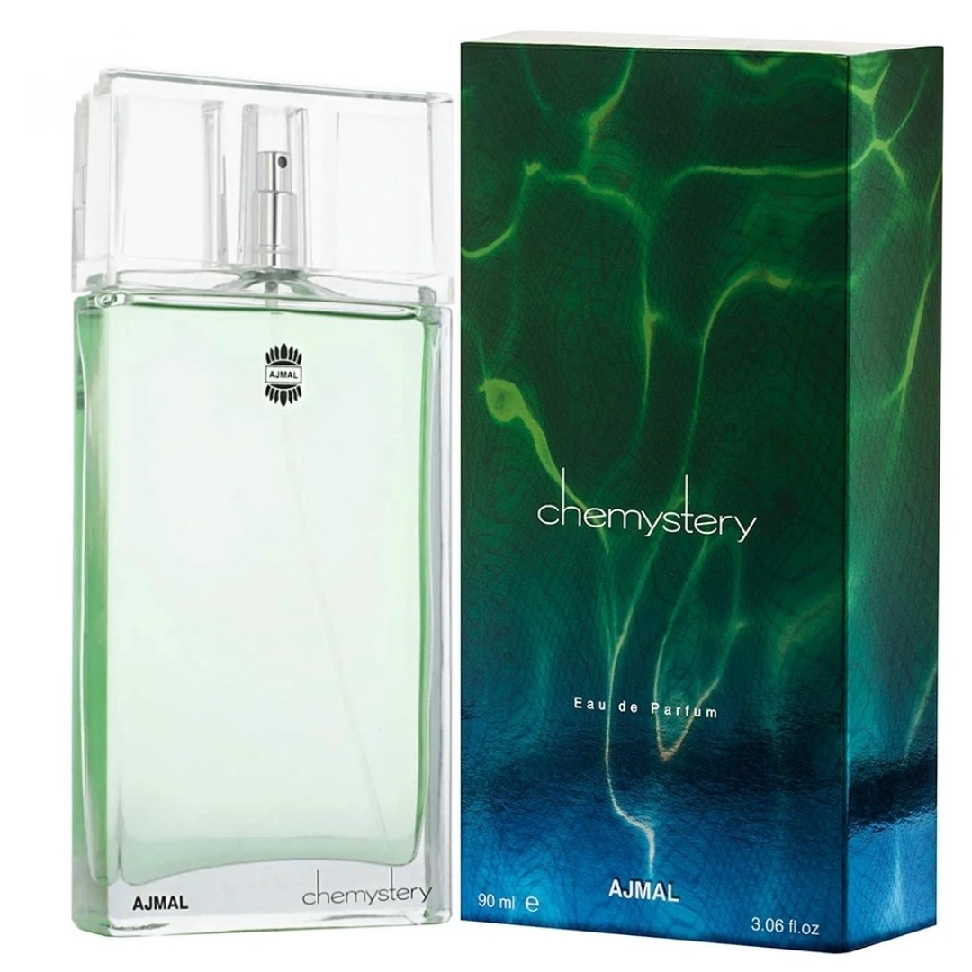 عطر و ادکلن مردانه اجمل چمیستری اورجینال اصلی اماراتی (چمستری) 90 میل 90ml ادوپرفیوم Ajmal Chemystery EDP for men