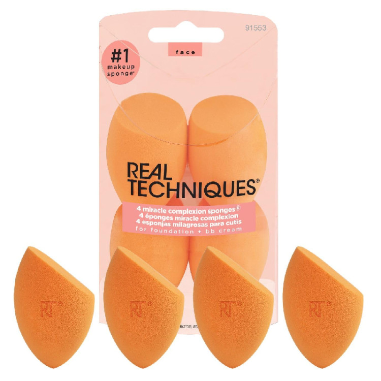 اسفنج(بیوتی بلندر) 4 عددی مدل 4MIRACLE COMPLEXION SPONGE (تضمین اصالت)